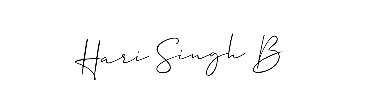 You can use this online signature creator to create a handwritten signature for the name Hari Singh B. This is the best online autograph maker. Hari Singh B signature style 2 images and pictures png