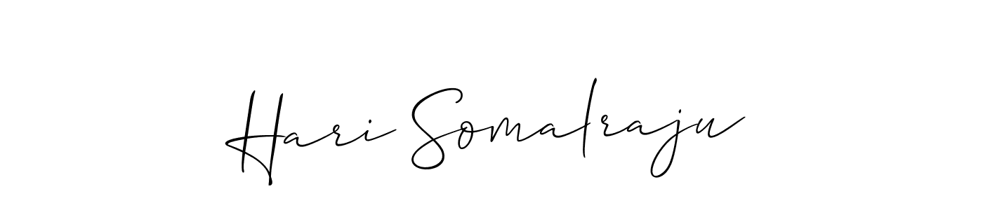 Once you've used our free online signature maker to create your best signature Allison_Script style, it's time to enjoy all of the benefits that Hari Somalraju name signing documents. Hari Somalraju signature style 2 images and pictures png