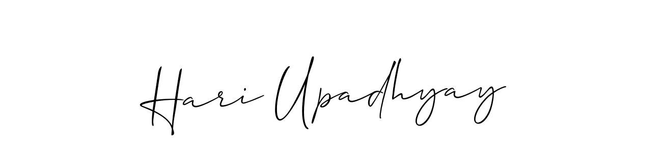 Make a beautiful signature design for name Hari Upadhyay. Use this online signature maker to create a handwritten signature for free. Hari Upadhyay signature style 2 images and pictures png