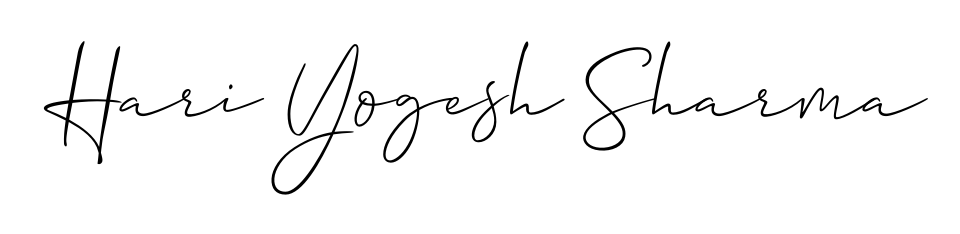 A classic penmanship look for Hari Yogesh Sharma. The Allison_Script font brings timeless elegance and confidence to every signed document. Hari Yogesh Sharma signature style 2 images and pictures png