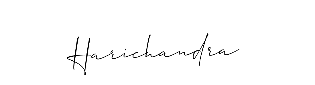 Also You can easily find your signature by using the search form. We will create Harichandra name handwritten signature images for you free of cost using Allison_Script sign style. Harichandra signature style 2 images and pictures png