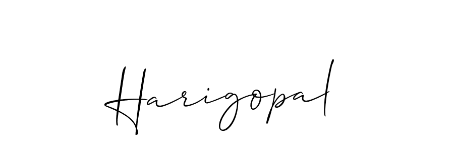 Once you've used our free online signature maker to create your best signature Allison_Script style, it's time to enjoy all of the benefits that Harigopal name signing documents. Harigopal signature style 2 images and pictures png