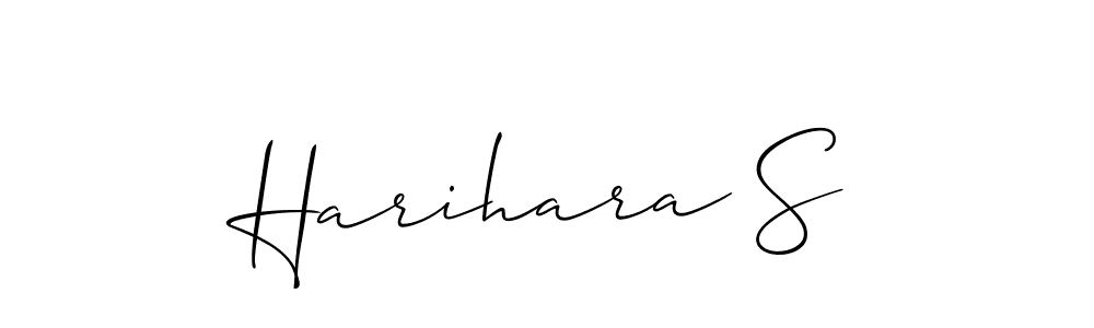 Make a beautiful signature design for name Harihara S. Use this online signature maker to create a handwritten signature for free. Harihara S signature style 2 images and pictures png