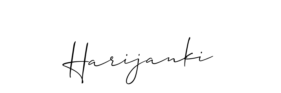 How to make Harijanki name signature. Use Allison_Script style for creating short signs online. This is the latest handwritten sign. Harijanki signature style 2 images and pictures png