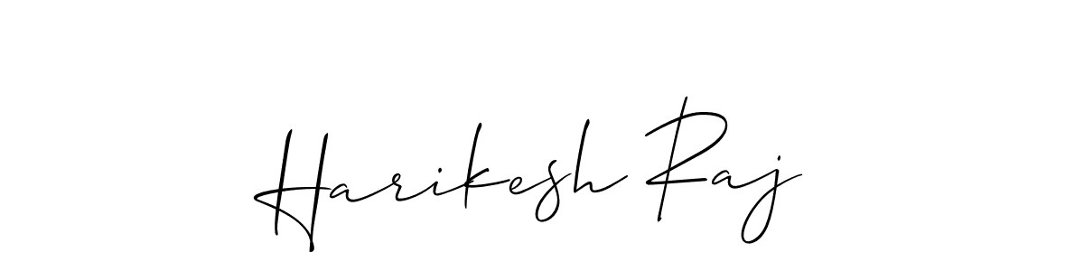 Also we have Harikesh Raj name is the best signature style. Create professional handwritten signature collection using Allison_Script autograph style. Harikesh Raj signature style 2 images and pictures png