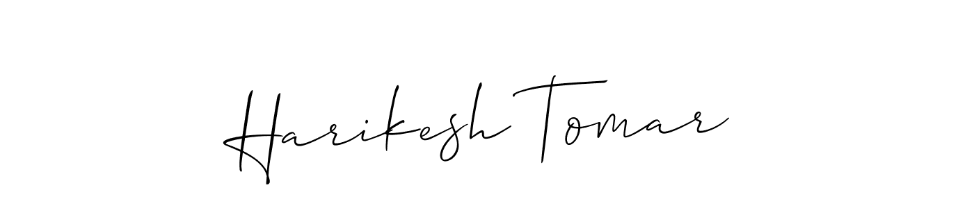 if you are searching for the best signature style for your name Harikesh Tomar. so please give up your signature search. here we have designed multiple signature styles  using Allison_Script. Harikesh Tomar signature style 2 images and pictures png