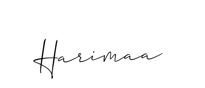 It looks lik you need a new signature style for name Harimaa. Design unique handwritten (Allison_Script) signature with our free signature maker in just a few clicks. Harimaa signature style 2 images and pictures png