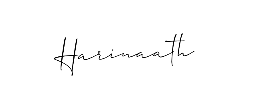 if you are searching for the best signature style for your name Harinaath. so please give up your signature search. here we have designed multiple signature styles  using Allison_Script. Harinaath signature style 2 images and pictures png