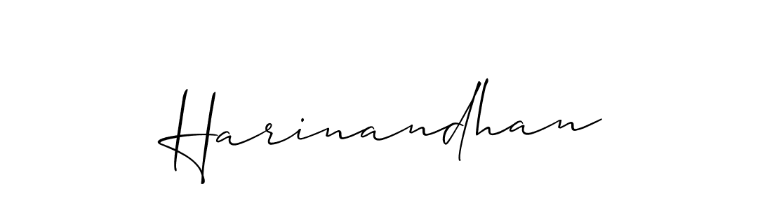 Make a short Harinandhan signature style. Manage your documents anywhere anytime using Allison_Script. Create and add eSignatures, submit forms, share and send files easily. Harinandhan signature style 2 images and pictures png