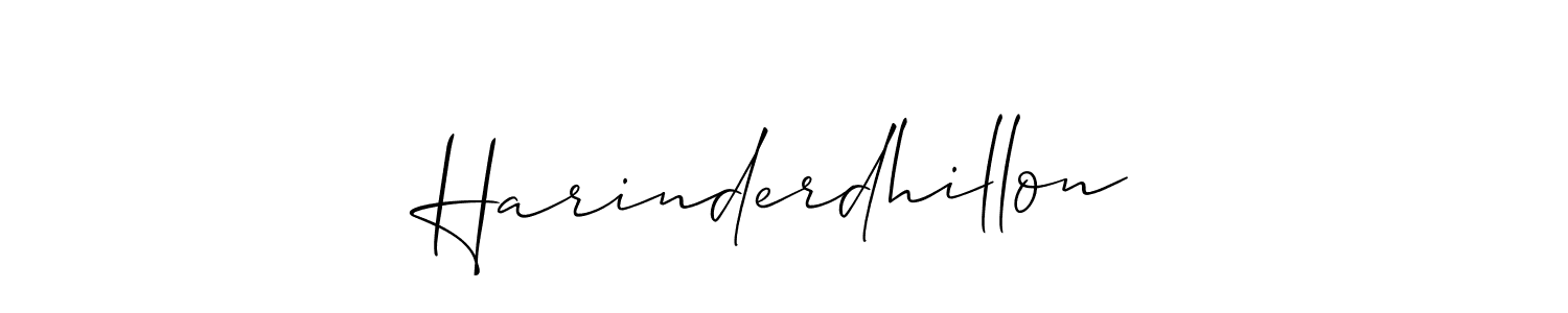 Also You can easily find your signature by using the search form. We will create Harinderdhillon name handwritten signature images for you free of cost using Allison_Script sign style. Harinderdhillon signature style 2 images and pictures png