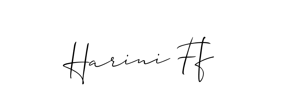 Once you've used our free online signature maker to create your best signature Allison_Script style, it's time to enjoy all of the benefits that Harini Ff name signing documents. Harini Ff signature style 2 images and pictures png