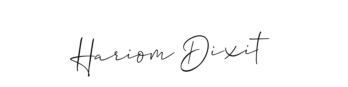 You can use this online signature creator to create a handwritten signature for the name Hariom Dixit. This is the best online autograph maker. Hariom Dixit signature style 2 images and pictures png