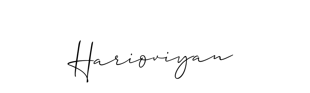 Make a short Harioviyan signature style. Manage your documents anywhere anytime using Allison_Script. Create and add eSignatures, submit forms, share and send files easily. Harioviyan signature style 2 images and pictures png