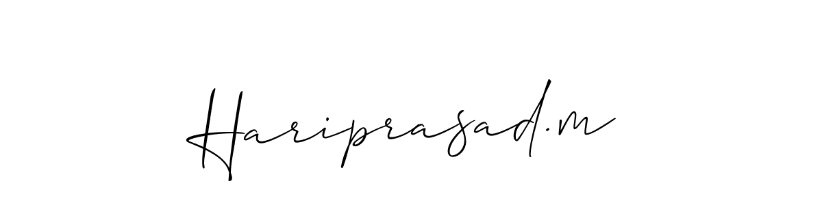 Here are the top 10 professional signature styles for the name Hariprasad.m. These are the best autograph styles you can use for your name. Hariprasad.m signature style 2 images and pictures png