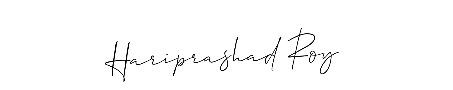 Hariprashad Roy stylish signature style. Best Handwritten Sign (Allison_Script) for my name. Handwritten Signature Collection Ideas for my name Hariprashad Roy. Hariprashad Roy signature style 2 images and pictures png