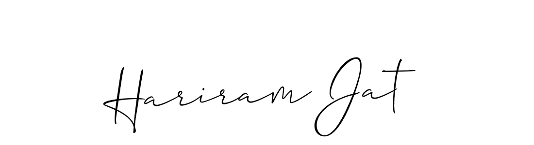 This is the best signature style for the Hariram Jat name. Also you like these signature font (Allison_Script). Mix name signature. Hariram Jat signature style 2 images and pictures png