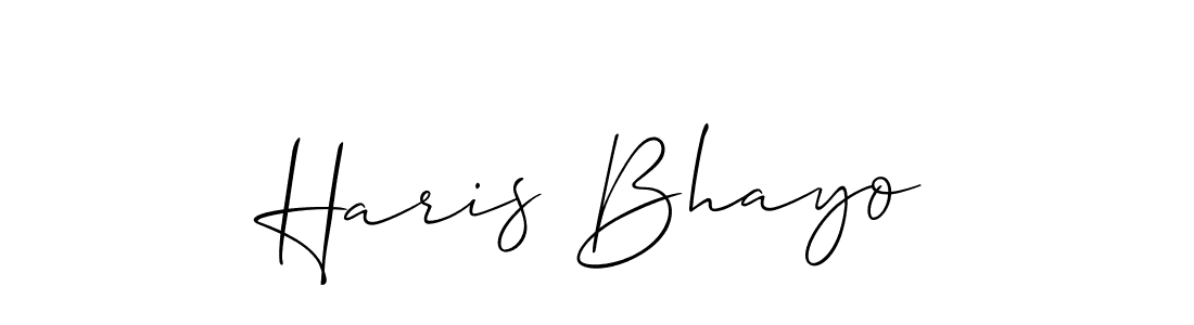 Check out images of Autograph of Haris Bhayo name. Actor Haris Bhayo Signature Style. Allison_Script is a professional sign style online. Haris Bhayo signature style 2 images and pictures png