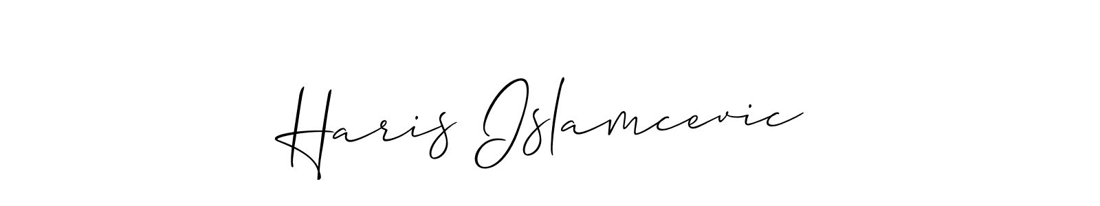 How to Draw Haris Islamcevic signature style? Allison_Script is a latest design signature styles for name Haris Islamcevic. Haris Islamcevic signature style 2 images and pictures png
