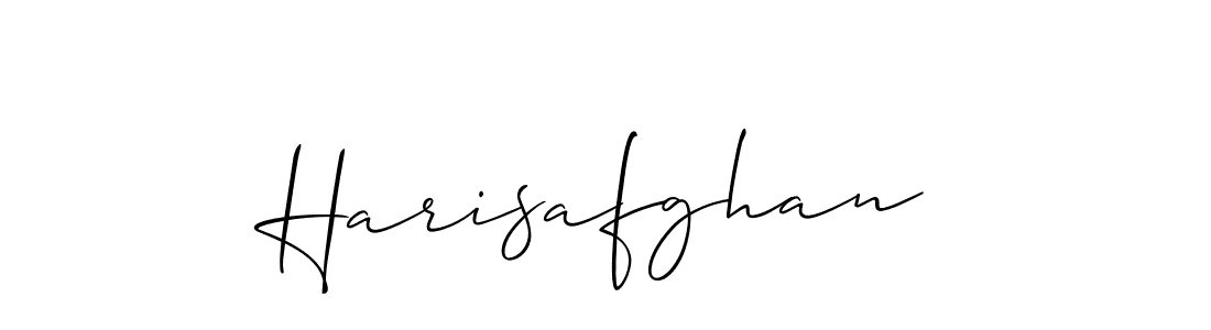 Also we have Harisafghan name is the best signature style. Create professional handwritten signature collection using Allison_Script autograph style. Harisafghan signature style 2 images and pictures png