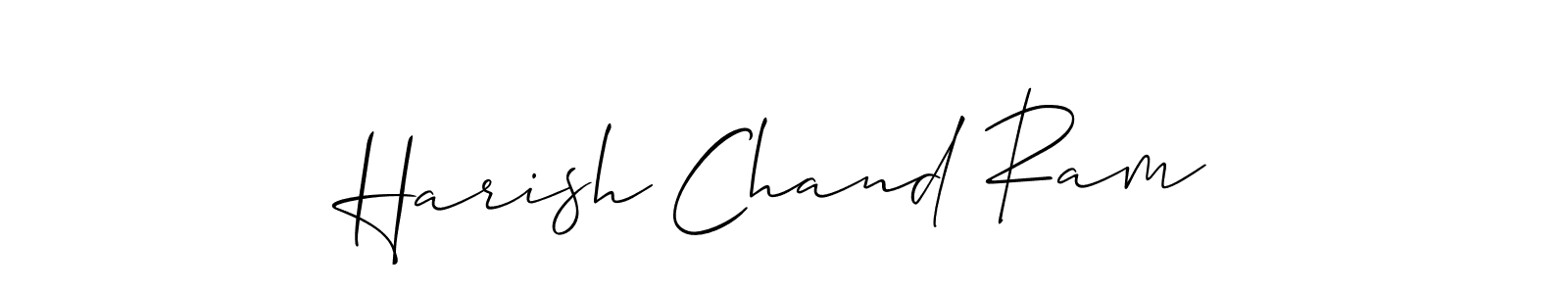 This is the best signature style for the Harish Chand Ram name. Also you like these signature font (Allison_Script). Mix name signature. Harish Chand Ram signature style 2 images and pictures png