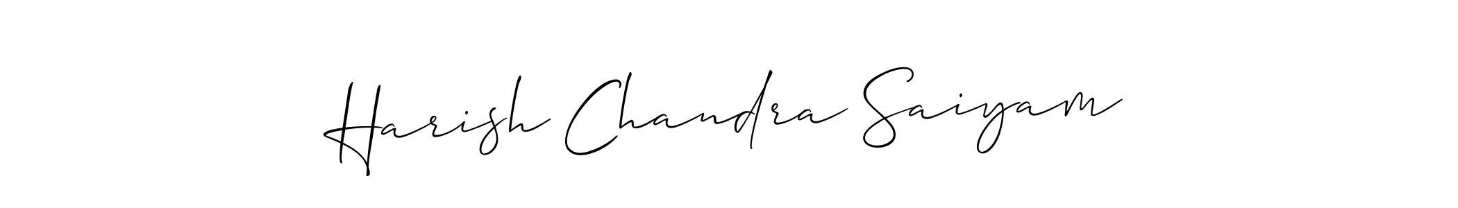 Check out images of Autograph of Harish Chandra Saiyam name. Actor Harish Chandra Saiyam Signature Style. Allison_Script is a professional sign style online. Harish Chandra Saiyam signature style 2 images and pictures png