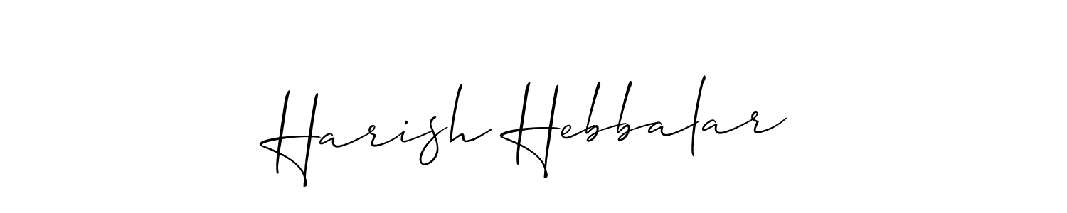 Also You can easily find your signature by using the search form. We will create Harish Hebbalar name handwritten signature images for you free of cost using Allison_Script sign style. Harish Hebbalar signature style 2 images and pictures png