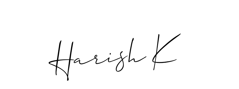 Here are the top 10 professional signature styles for the name Harish K. These are the best autograph styles you can use for your name. Harish K signature style 2 images and pictures png