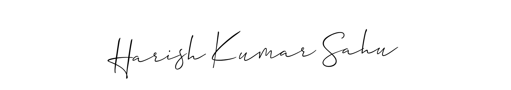 Once you've used our free online signature maker to create your best signature Allison_Script style, it's time to enjoy all of the benefits that Harish Kumar Sahu name signing documents. Harish Kumar Sahu signature style 2 images and pictures png