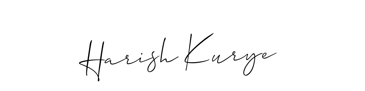 This is the best signature style for the Harish Kurye name. Also you like these signature font (Allison_Script). Mix name signature. Harish Kurye signature style 2 images and pictures png