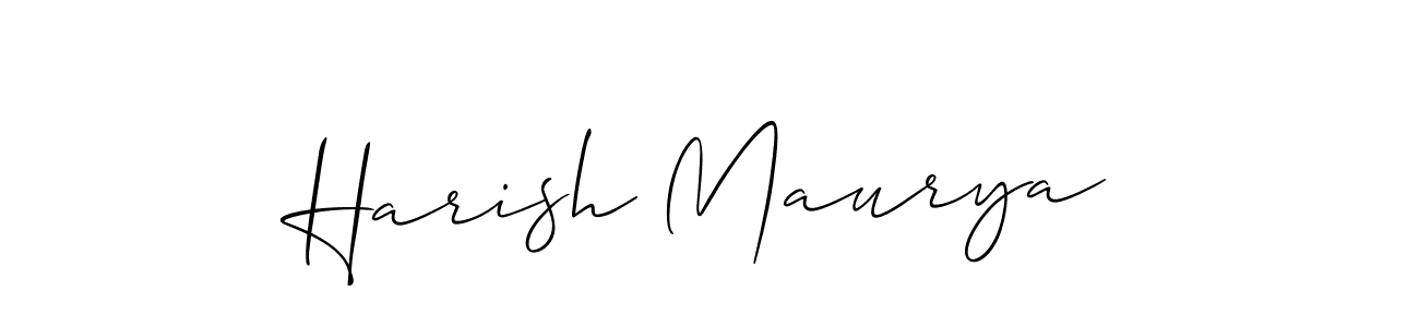 Also You can easily find your signature by using the search form. We will create Harish Maurya name handwritten signature images for you free of cost using Allison_Script sign style. Harish Maurya signature style 2 images and pictures png