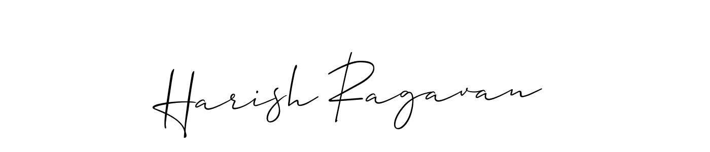 This is the best signature style for the Harish Ragavan name. Also you like these signature font (Allison_Script). Mix name signature. Harish Ragavan signature style 2 images and pictures png