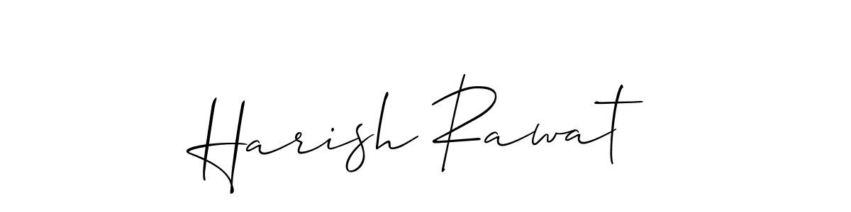 Also we have Harish Rawat name is the best signature style. Create professional handwritten signature collection using Allison_Script autograph style. Harish Rawat signature style 2 images and pictures png