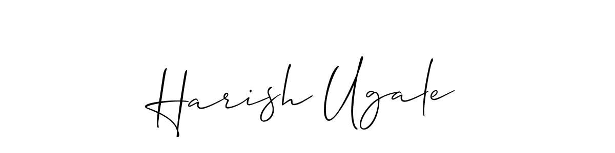 You can use this online signature creator to create a handwritten signature for the name Harish Ugale. This is the best online autograph maker. Harish Ugale signature style 2 images and pictures png