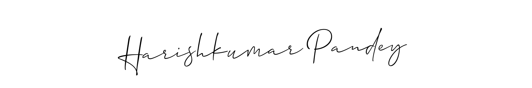 You can use this online signature creator to create a handwritten signature for the name Harishkumar Pandey. This is the best online autograph maker. Harishkumar Pandey signature style 2 images and pictures png
