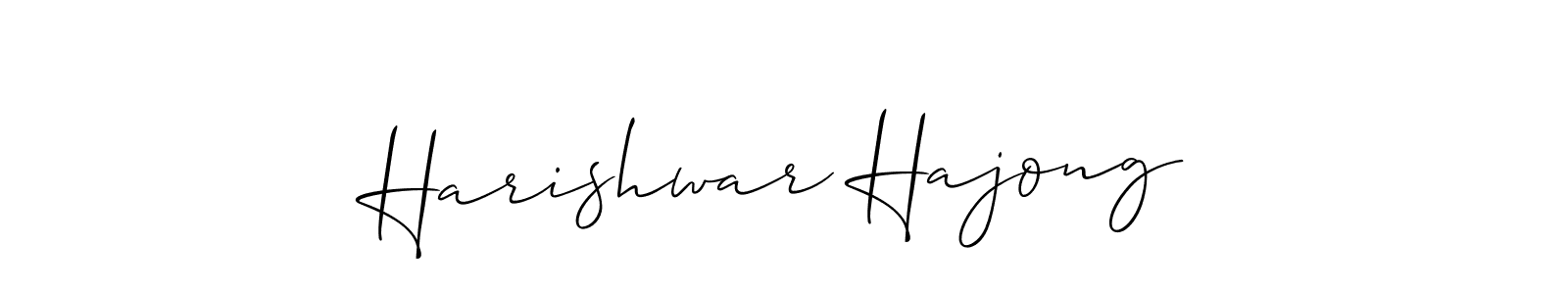 Best and Professional Signature Style for Harishwar Hajong. Allison_Script Best Signature Style Collection. Harishwar Hajong signature style 2 images and pictures png