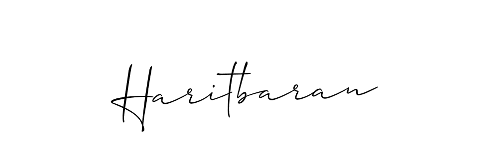 Best and Professional Signature Style for Haritbaran. Allison_Script Best Signature Style Collection. Haritbaran signature style 2 images and pictures png