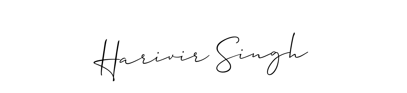 Make a beautiful signature design for name Harivir Singh. Use this online signature maker to create a handwritten signature for free. Harivir Singh signature style 2 images and pictures png