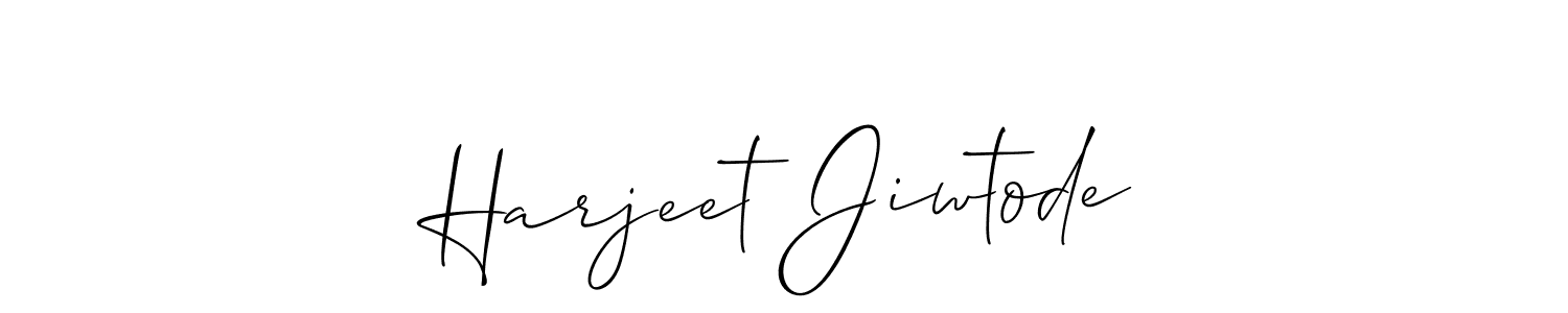 Once you've used our free online signature maker to create your best signature Allison_Script style, it's time to enjoy all of the benefits that Harjeet Jiwtode name signing documents. Harjeet Jiwtode signature style 2 images and pictures png