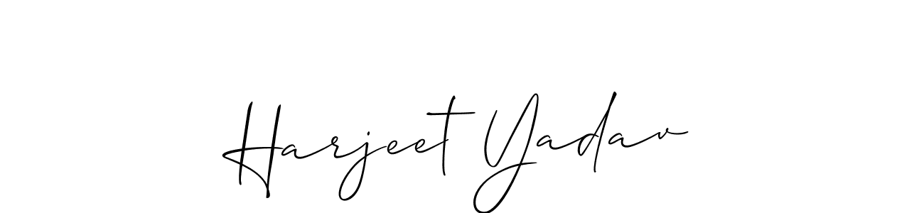 Once you've used our free online signature maker to create your best signature Allison_Script style, it's time to enjoy all of the benefits that Harjeet Yadav name signing documents. Harjeet Yadav signature style 2 images and pictures png