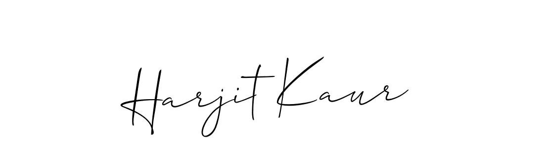 Use a signature maker to create a handwritten signature online. With this signature software, you can design (Allison_Script) your own signature for name Harjit Kaur. Harjit Kaur signature style 2 images and pictures png