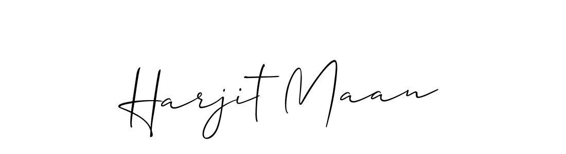 It looks lik you need a new signature style for name Harjit Maan. Design unique handwritten (Allison_Script) signature with our free signature maker in just a few clicks. Harjit Maan signature style 2 images and pictures png