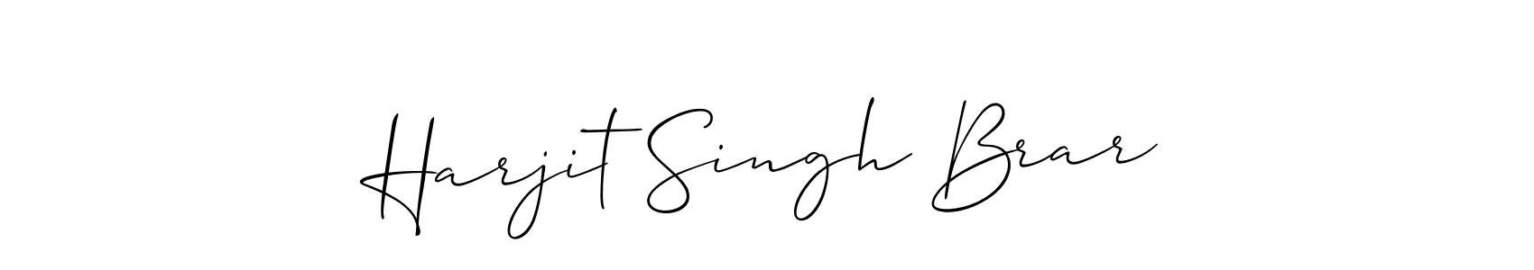 How to Draw Harjit Singh Brar signature style? Allison_Script is a latest design signature styles for name Harjit Singh Brar. Harjit Singh Brar signature style 2 images and pictures png