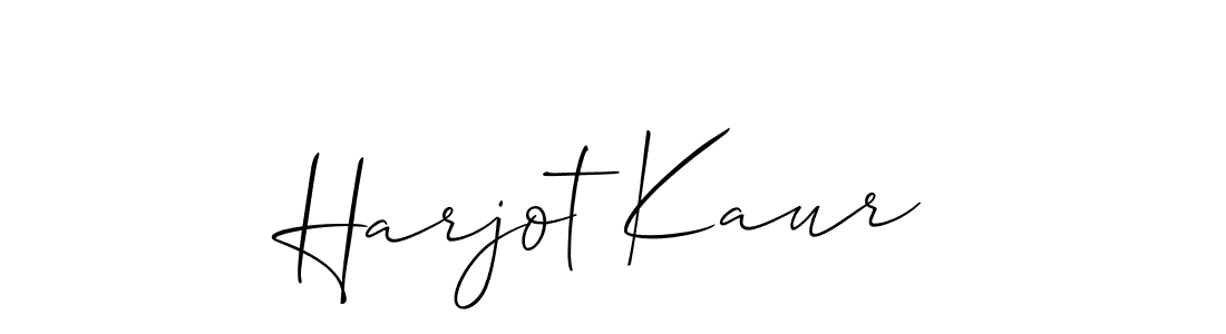 Best and Professional Signature Style for Harjot Kaur. Allison_Script Best Signature Style Collection. Harjot Kaur signature style 2 images and pictures png