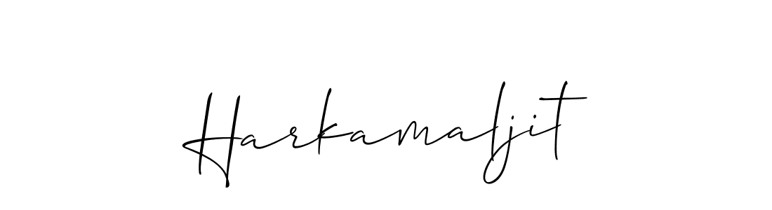 Make a beautiful signature design for name Harkamaljit. Use this online signature maker to create a handwritten signature for free. Harkamaljit signature style 2 images and pictures png