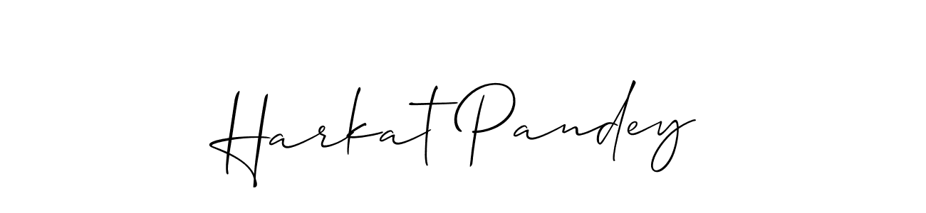 Make a beautiful signature design for name Harkat Pandey. Use this online signature maker to create a handwritten signature for free. Harkat Pandey signature style 2 images and pictures png