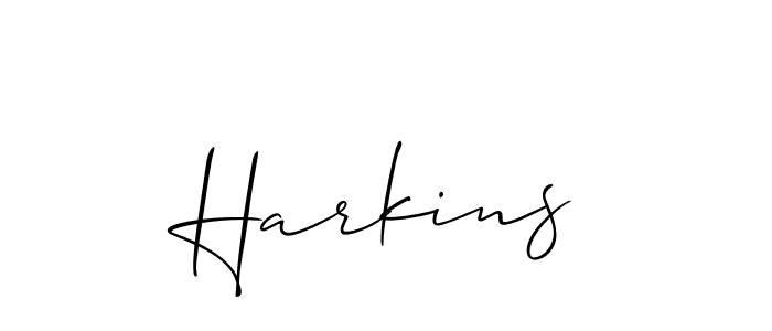 Best and Professional Signature Style for Harkins. Allison_Script Best Signature Style Collection. Harkins signature style 2 images and pictures png