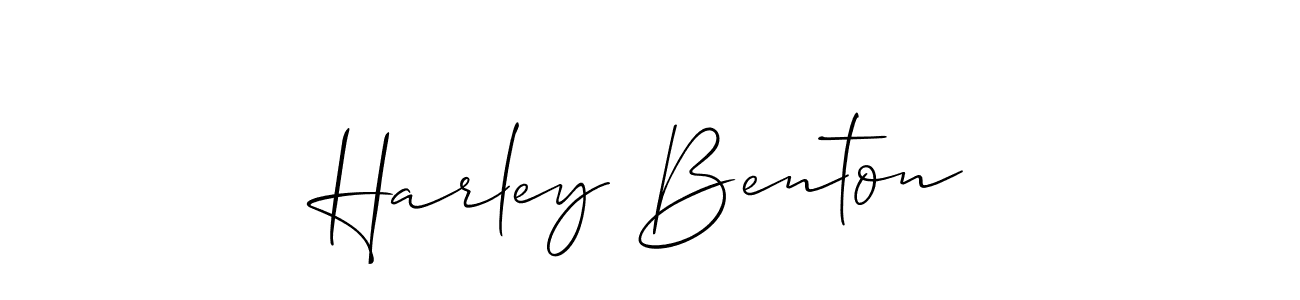Also we have Harley Benton name is the best signature style. Create professional handwritten signature collection using Allison_Script autograph style. Harley Benton signature style 2 images and pictures png
