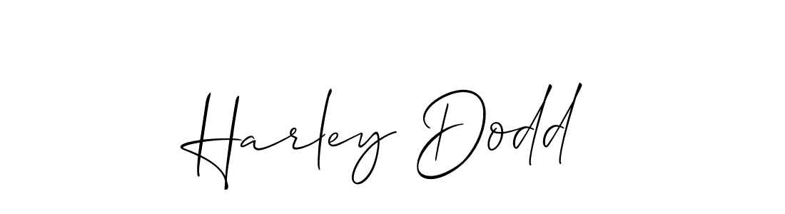 if you are searching for the best signature style for your name Harley Dodd. so please give up your signature search. here we have designed multiple signature styles  using Allison_Script. Harley Dodd signature style 2 images and pictures png