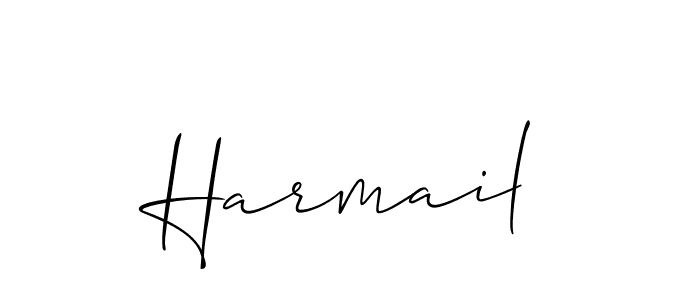 Make a beautiful signature design for name Harmail. Use this online signature maker to create a handwritten signature for free. Harmail signature style 2 images and pictures png