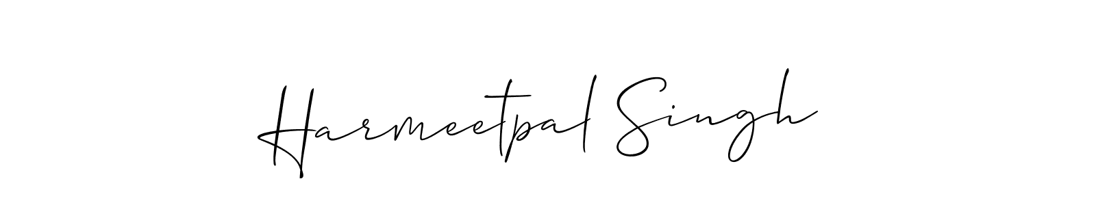 Best and Professional Signature Style for Harmeetpal Singh. Allison_Script Best Signature Style Collection. Harmeetpal Singh signature style 2 images and pictures png